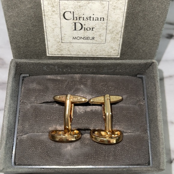 Christian Dior cufflinks 100% Authentic - Picture 5 of 8